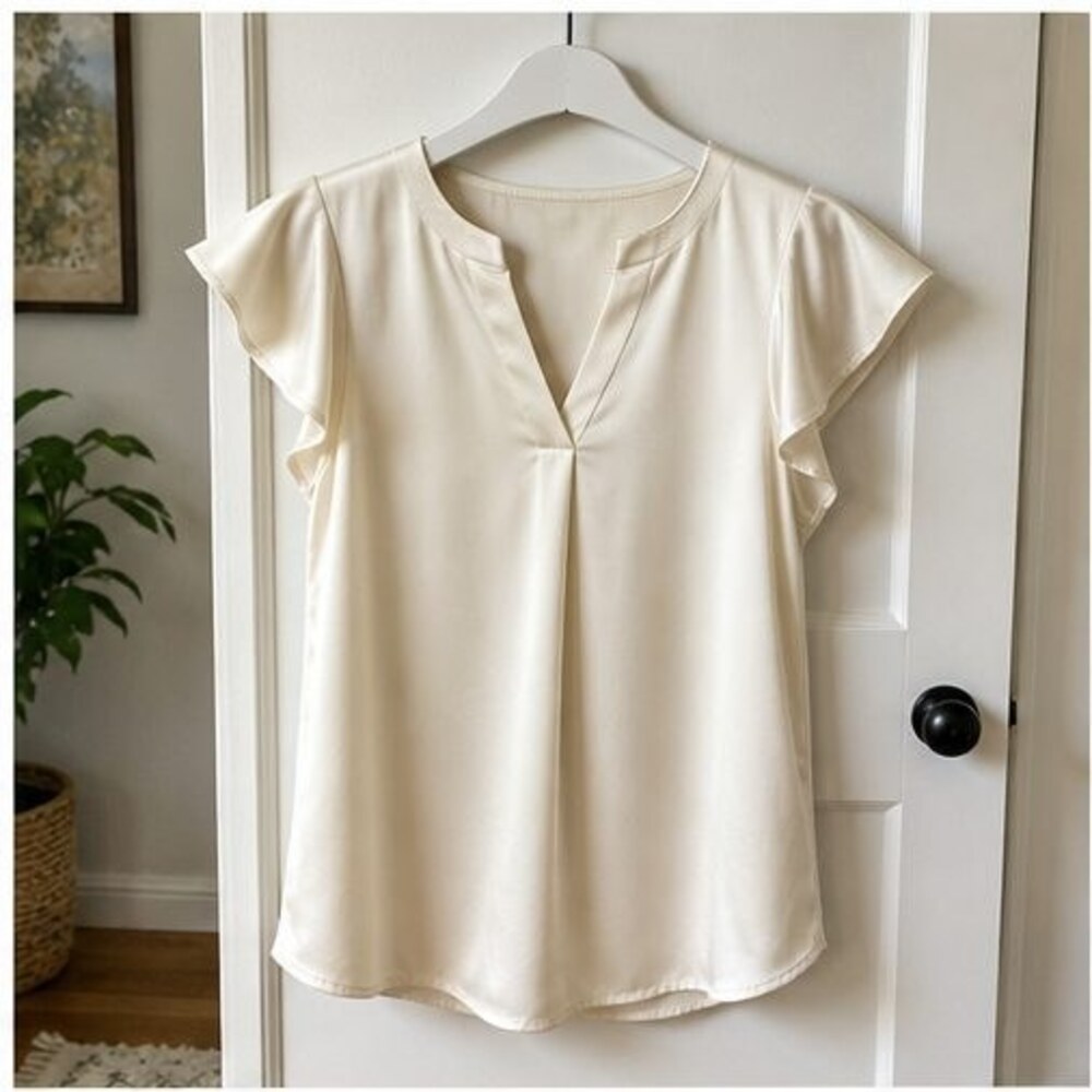 Cream Cami Blouse